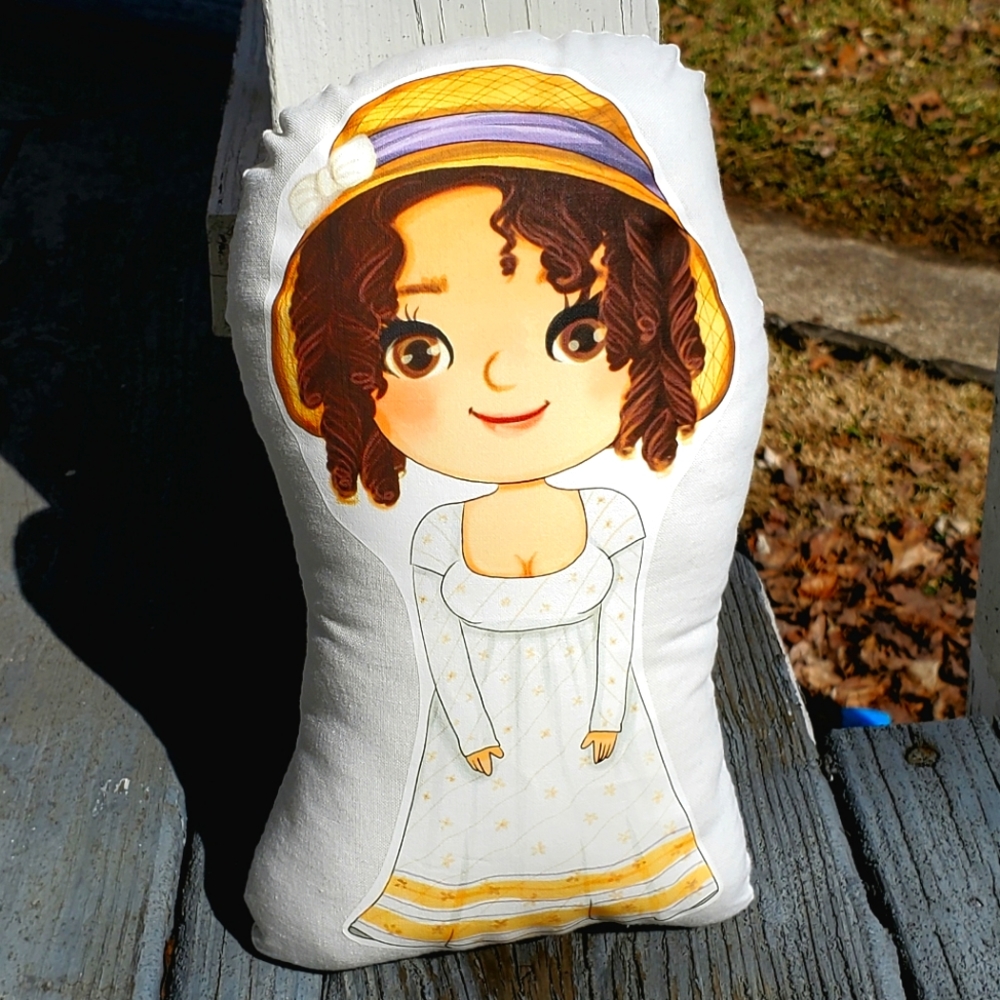 Pride And Prejudice Lydia Bennet Pillow Pal. New.